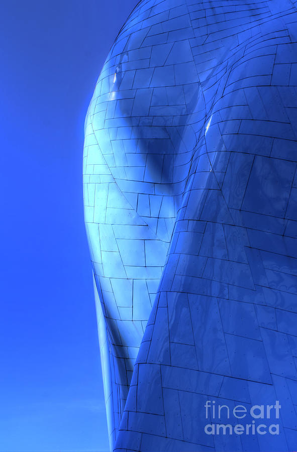 Blue on Blue Photograph by Chris Anderson