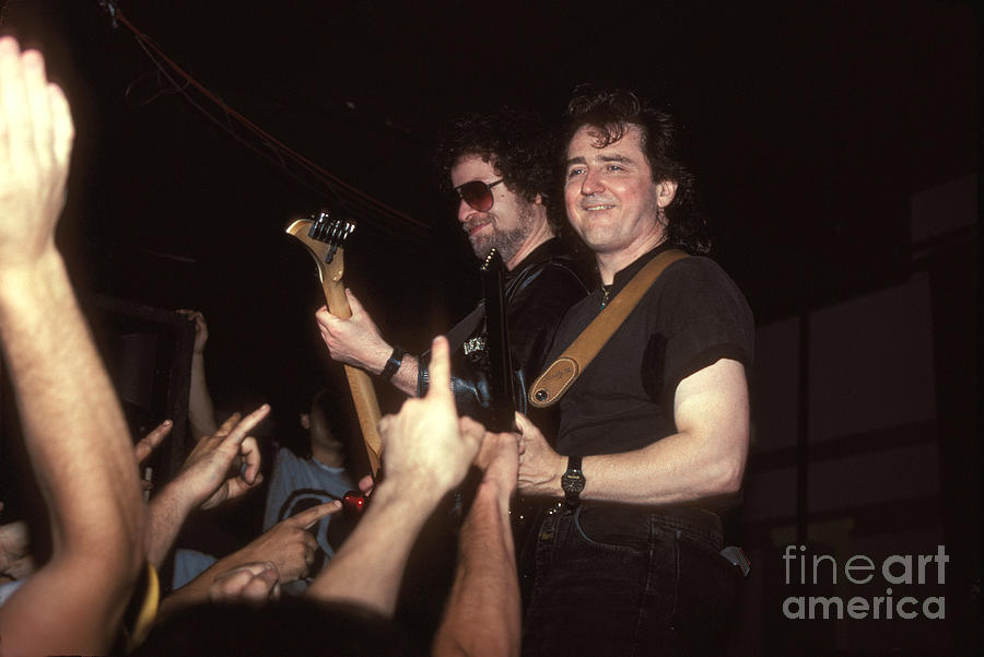 Musician Photograph - Eric Bloom and Buck Dharma - Blue Oyster Cult  by Concert Photos