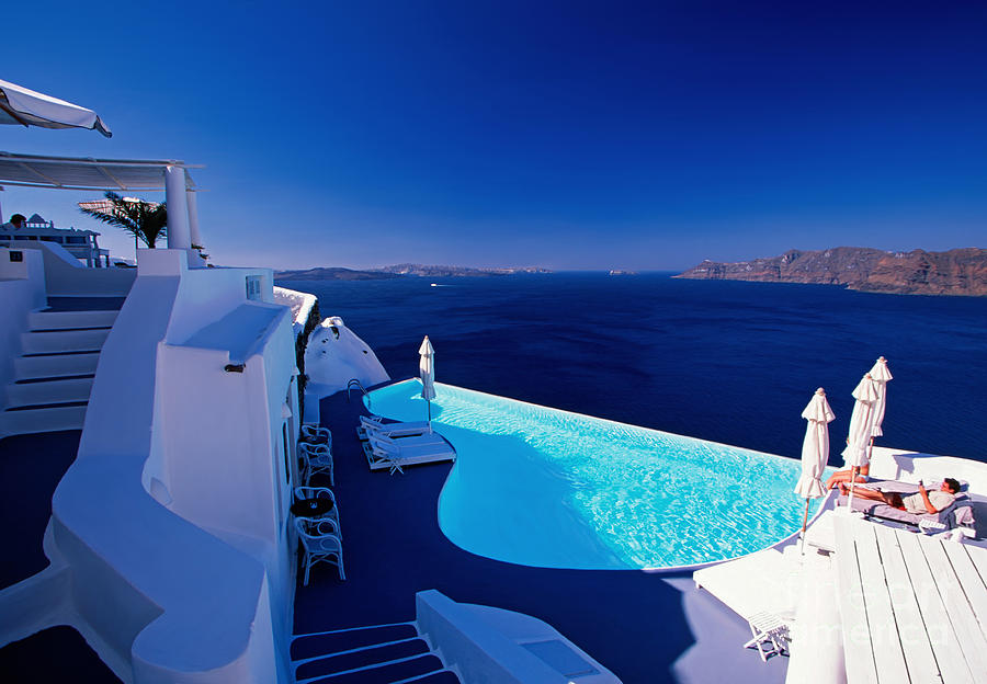Blue Paradise Photograph by Aiolos Greek Collections