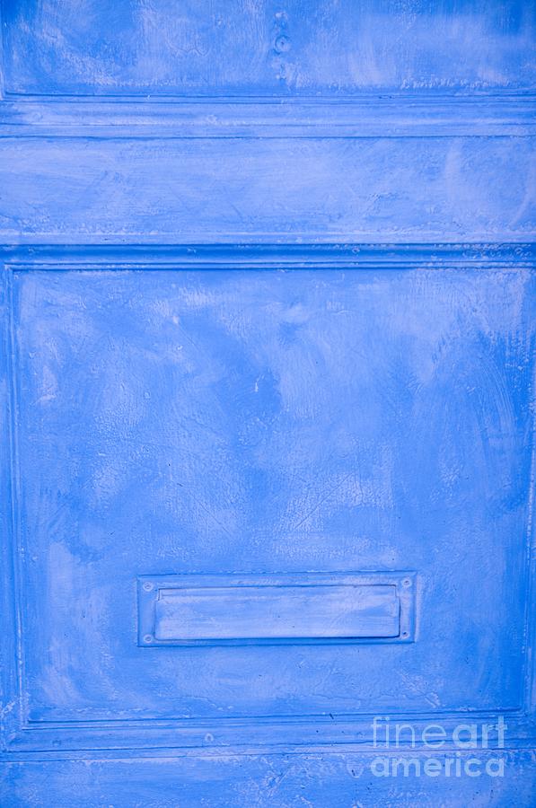 Blue Pastel Door Photograph by John Harmon