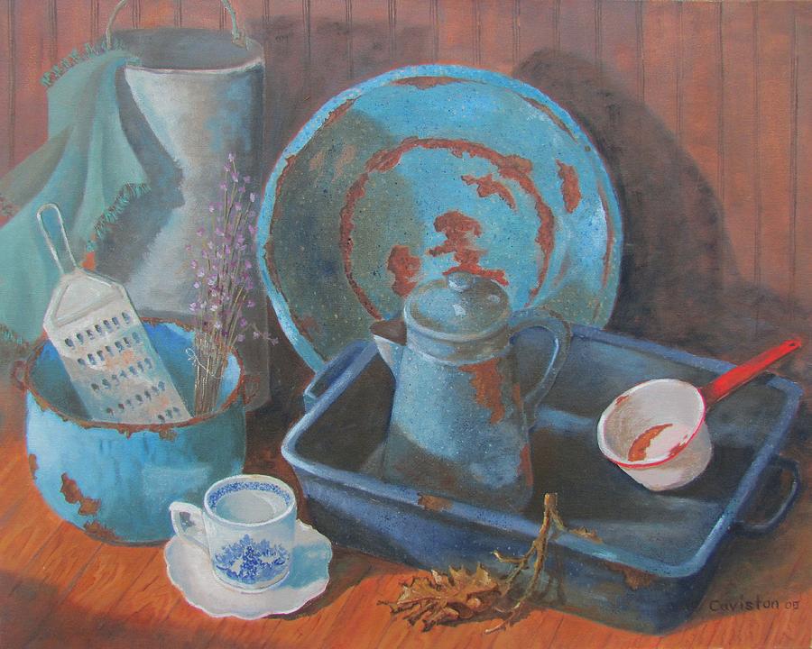 Blue Period Painting by Tony Caviston