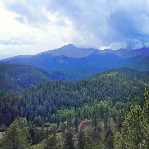 Blue pikes peak Photograph by Darrell E - Fine Art America