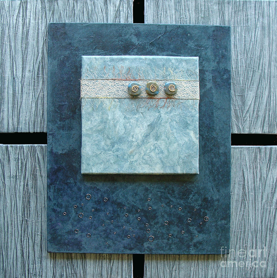 Blue Quietude Relief by Phyllis Howard