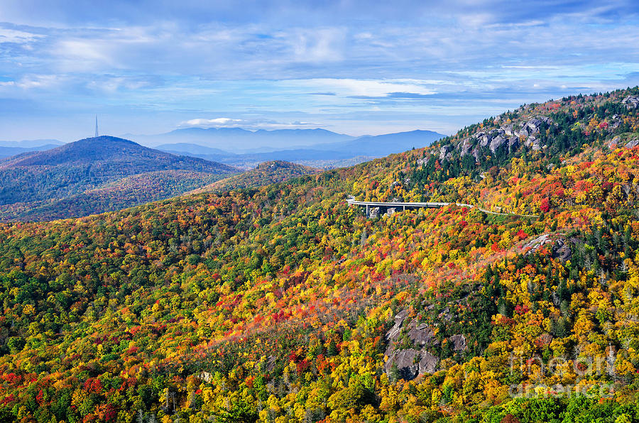 Fall Photograph - Blue Ridge Colors by Anthony Heflin