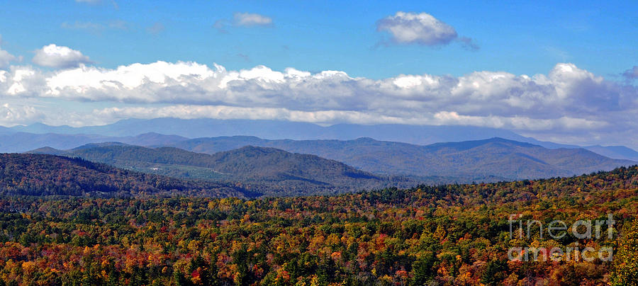 Blue Ridge Mountains 2 Photograph by Lydia Holly