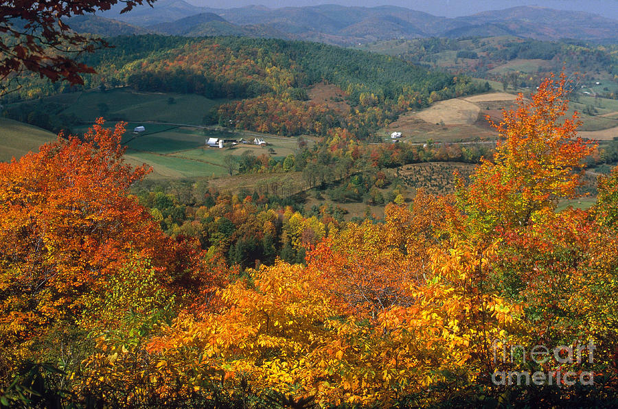 Blue Ridge Mountains Photograph by Bruce Roberts