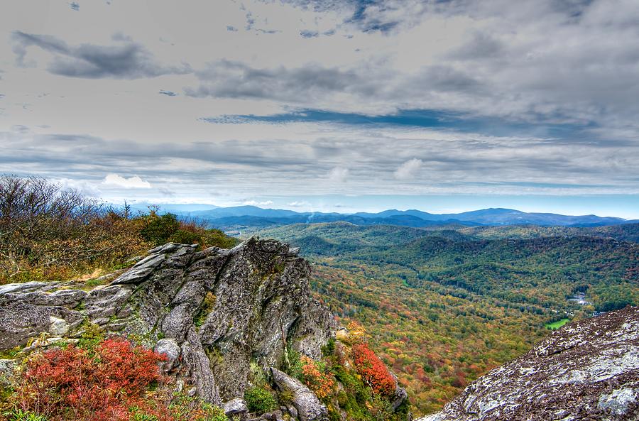 Blue Ridge Mountains in Fall Photograph by John Northrup - Fine Art America