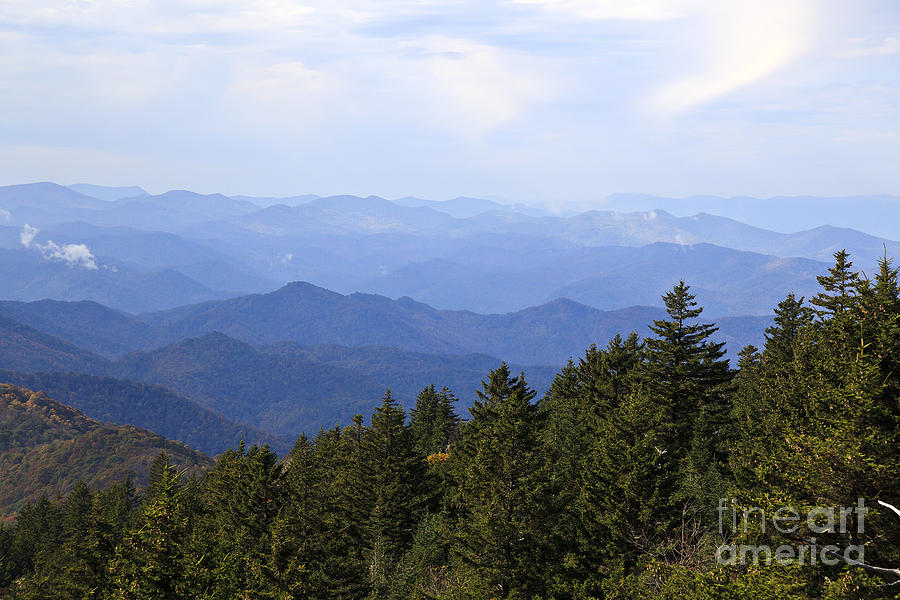 Blue Ridge Mountains Photograph by Jill Lang
