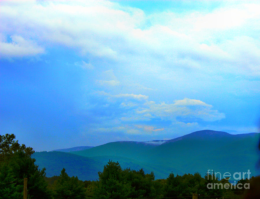Blue Ridge Mountains Photograph by Judy Palkimas
