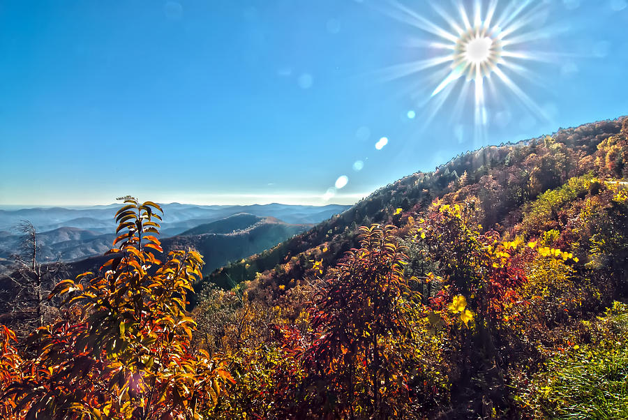 Blue Ridge Mountains North Carolina Photograph by Alex Grichenko