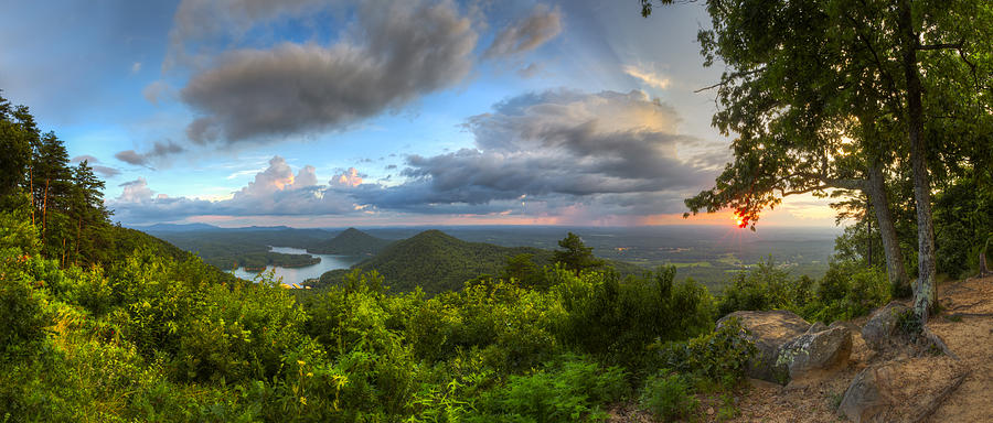 Blue Ridge Mountains Panorama Photograph by Debra and Dave Vanderlaan