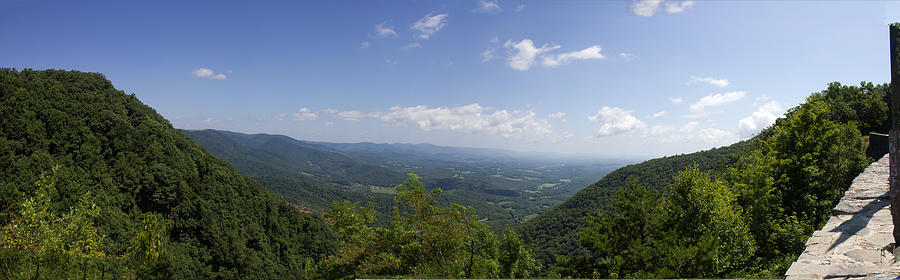 Blue Ridge Panoramic View Photograph by Shannon Louder