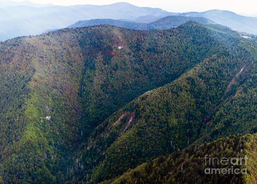 Blue Ridge Parkway in WNC Photograph by David Oppenheimer