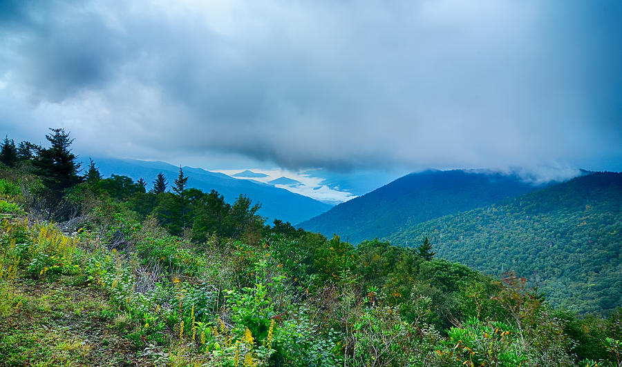 Blue Ridge Parkway National Park Sunrise Scenic Mountains summer ...