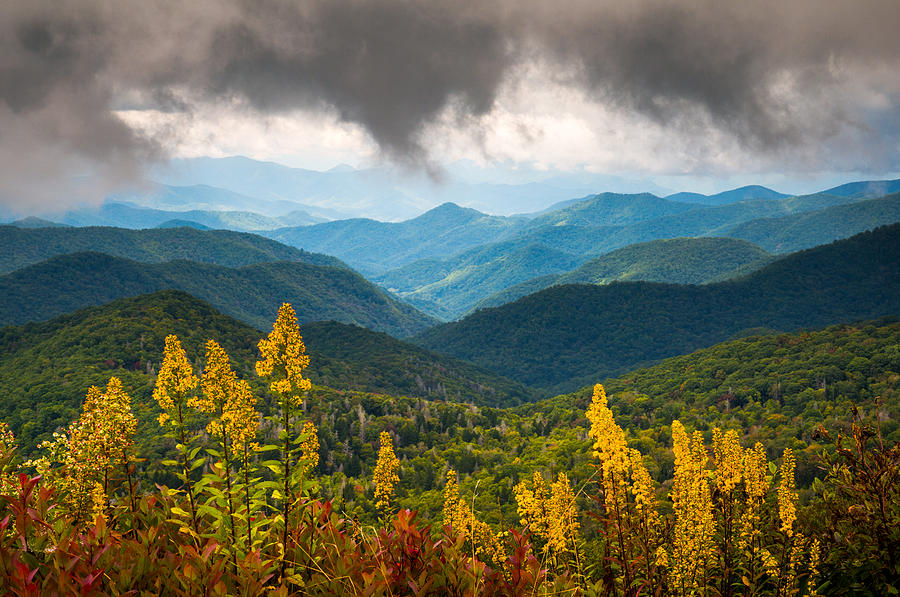 Blue Ridge Parkway NC Photography North Carolina Scenic Landscape Photograph by Dave Allen