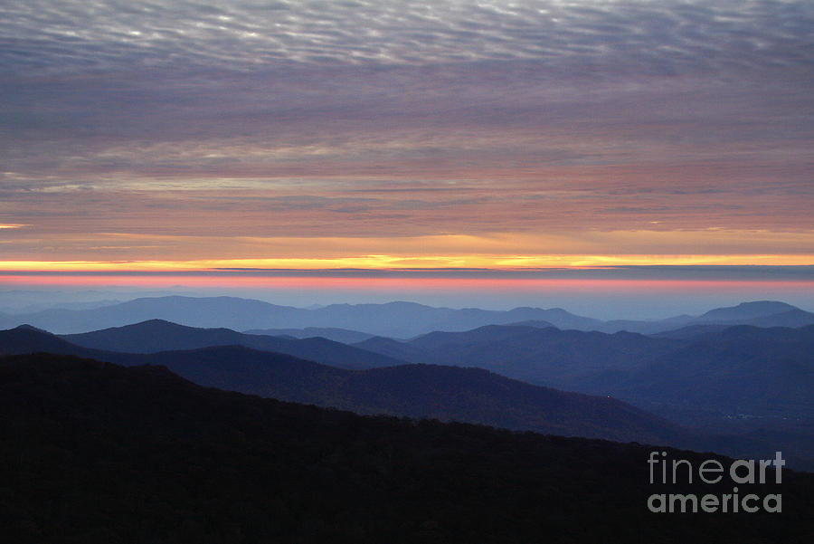 Blue Ridge Sunrise 2 Photograph by Jonathan Welch