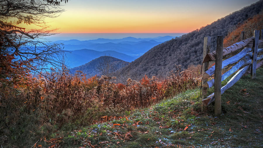 Blue Ridge Sunrise Photograph by Jaki Miller