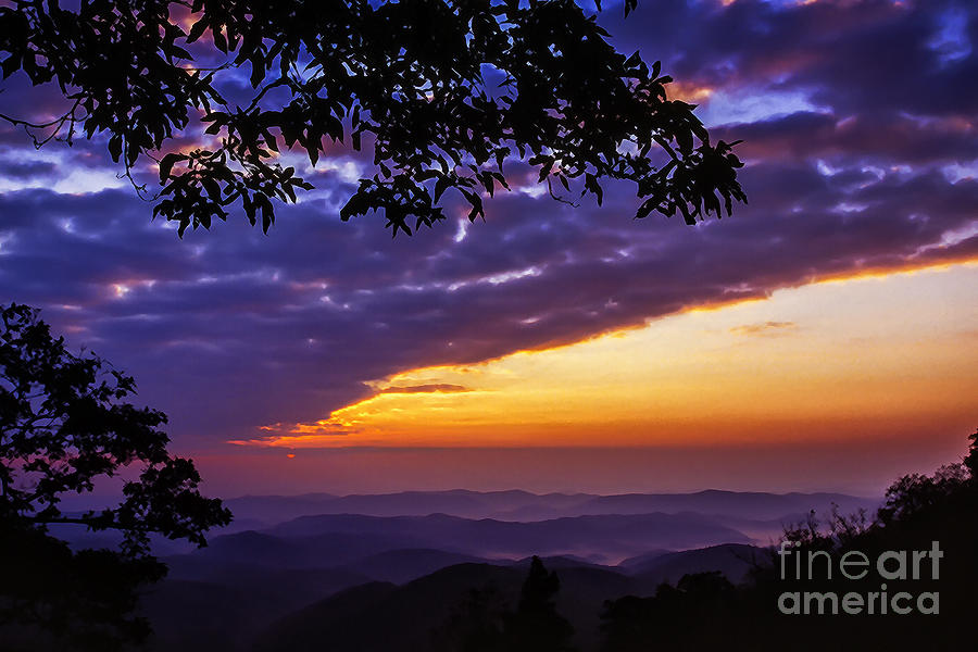 Blue Ridge Sunrise Photograph by Thomas R Fletcher