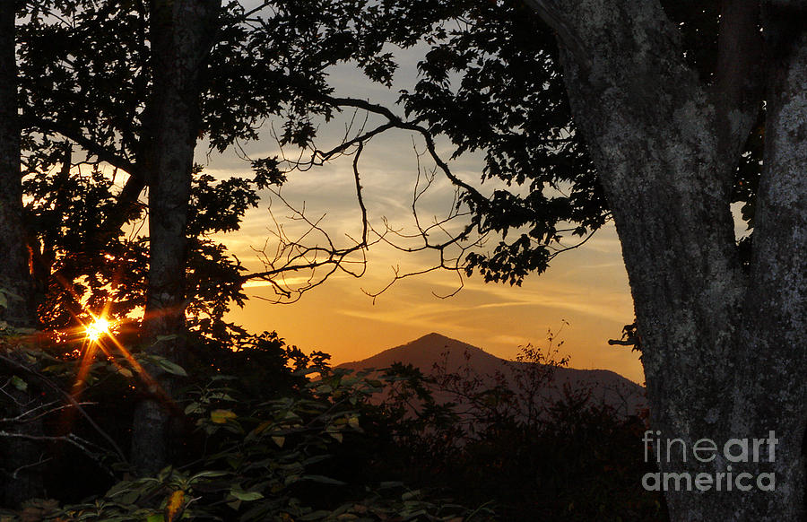 Sunset Photograph - Blue Ridge Sunset by Jonathan Welch