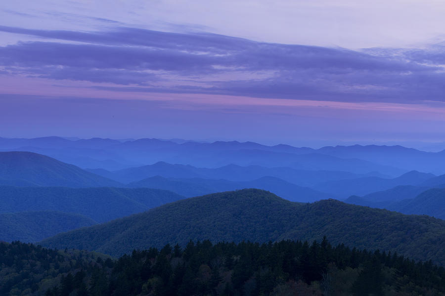 Blue Ridge View Photograph by Andrew Soundarajan