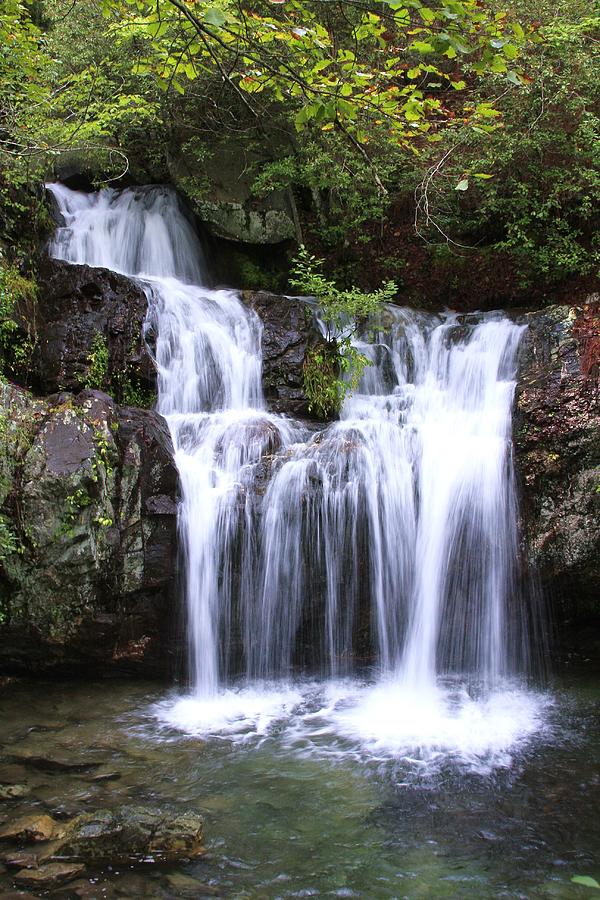 Blue Ridge Waterfall Photograph