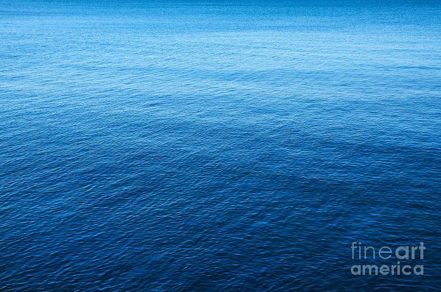 Nature Photograph - Blue Sea by Carlos Caetano