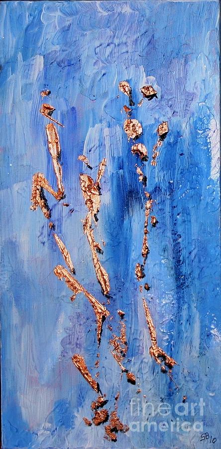 Blue sea Painting by Susanne Baumann