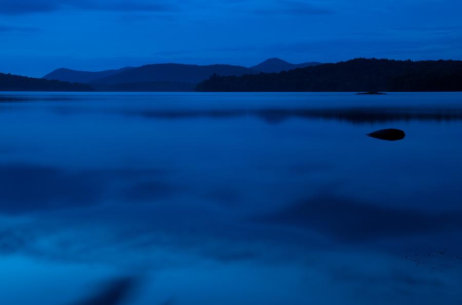 Nature Photograph - Blue Silk by Joe Masucci