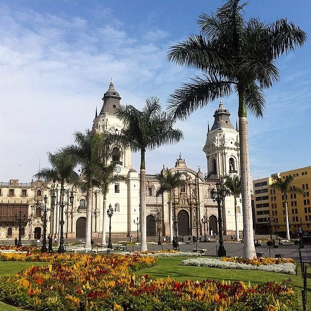Architecture Photograph - Colonial Lima by Kate Marsden