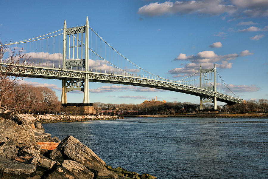 Blue Skies over the Triboro Photograph by JC Findley