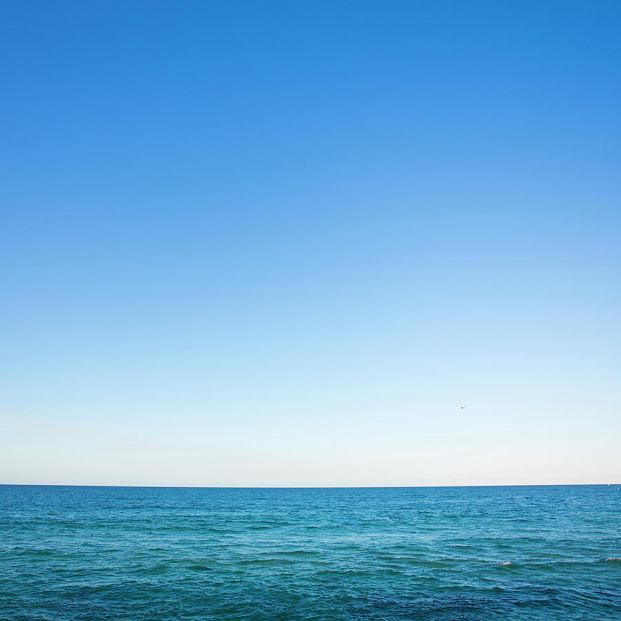Blue Sky And Sea Photograph by Davidf