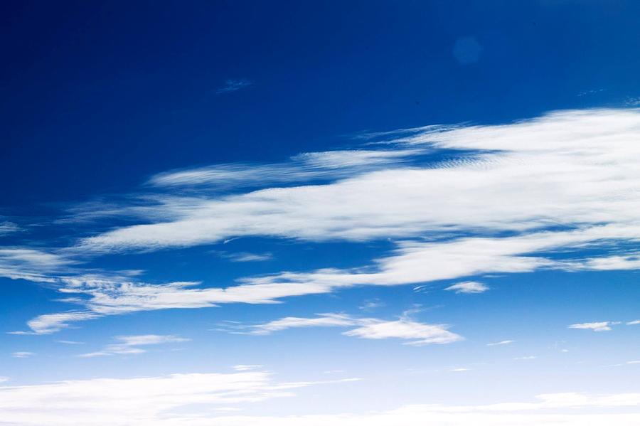 Nature Photograph - Blue Sky by Ashley Jade