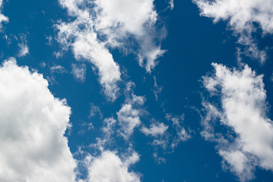 Blue sky background Photograph by Frank Gaertner - Fine Art America