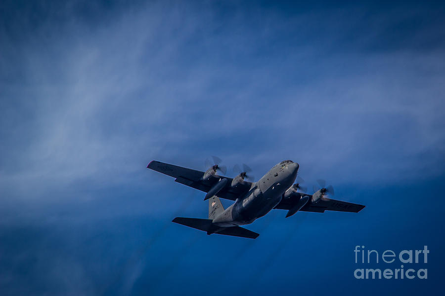 Blue Sky Bomber Photograph by Jim McCain