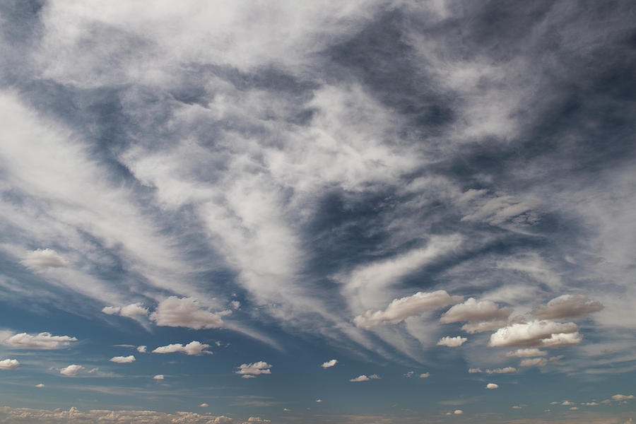 Blue Sky With Cloud  Palouse Photograph by Marg Wood