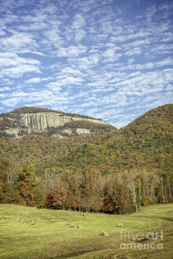 Blue Skys Over Table Rock Photograph by David Waldrop