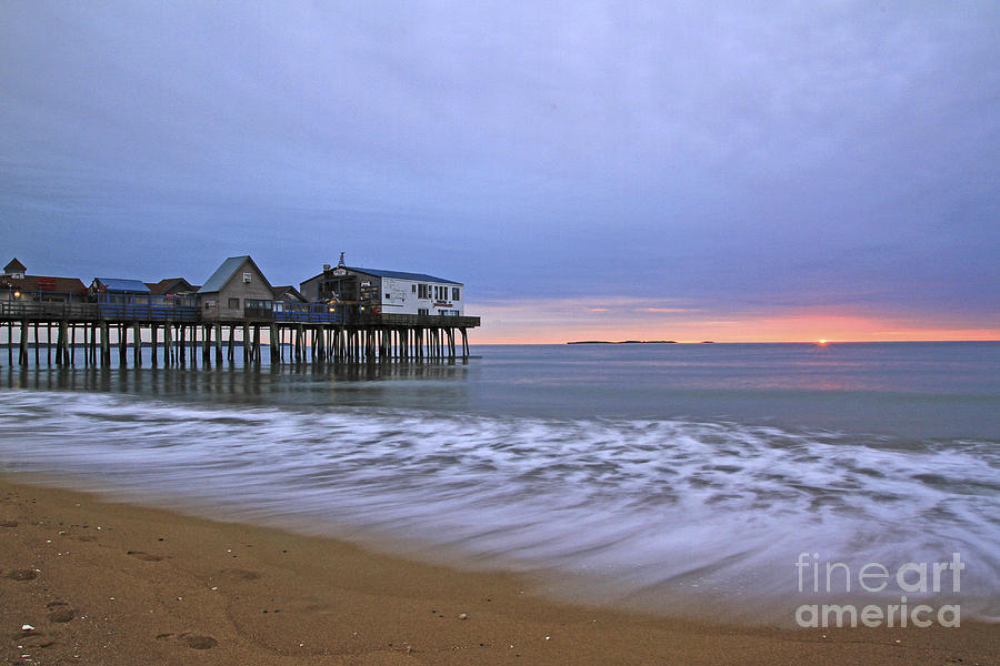 Blue Sunrise at OOB Photograph by Brenda Giasson