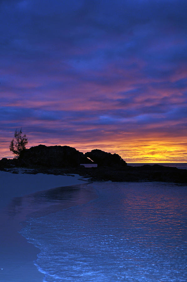 Sunset Photograph - Blue Sunset by Ernesto Cinquepalmi