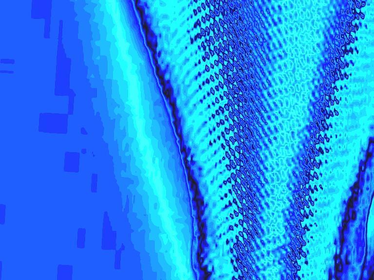 Blue Swatch Digital Art by Mary Russell