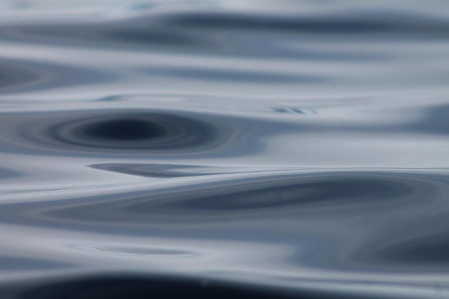 Blue Swirls Photograph by Cathie Douglas