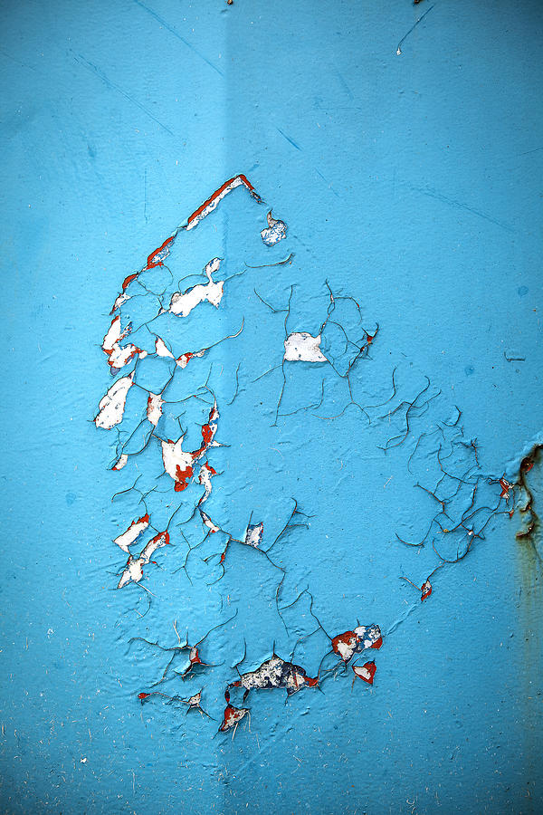 Blue Texture Photograph