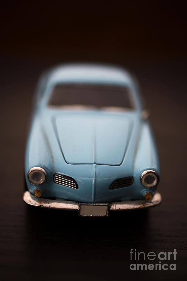 Blue Toy Car Photograph by Edward Fielding