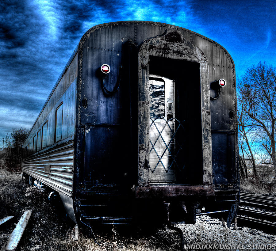 Blue Train Photograph by Jonny D