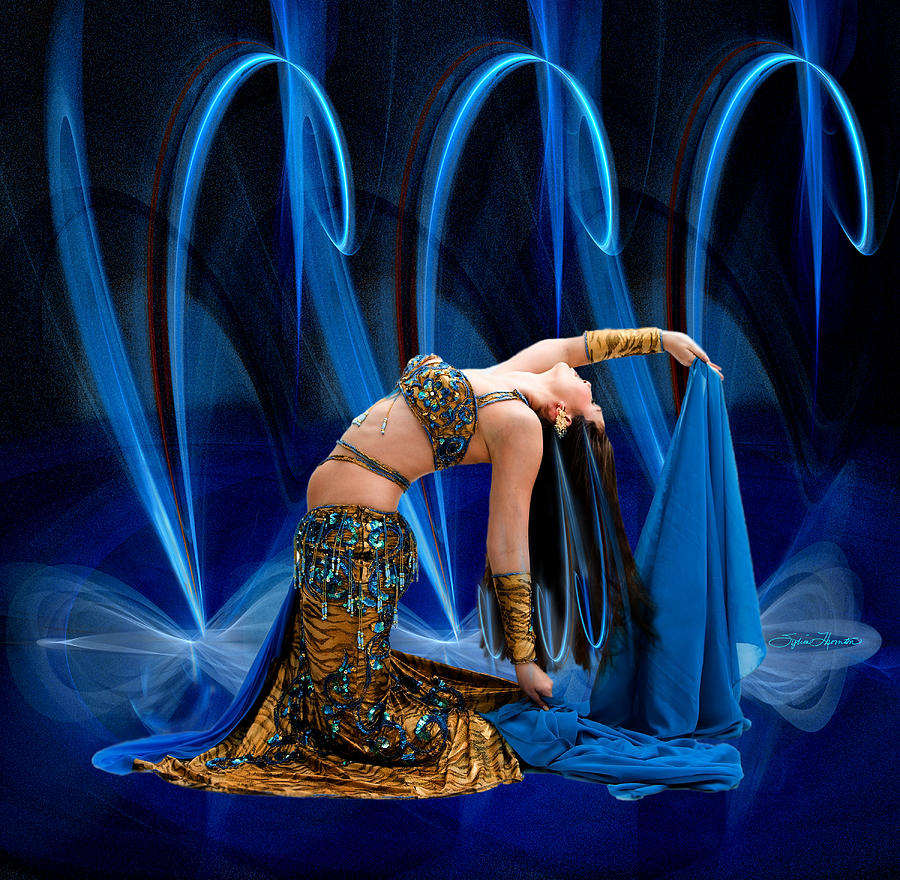 Blue Veils Photograph by Sylvia Thornton