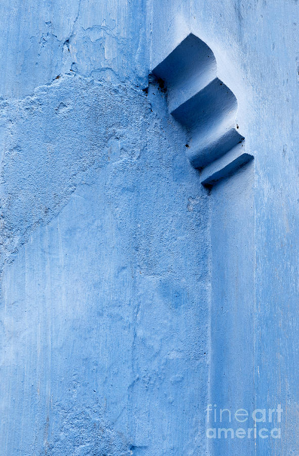 Blue Wall 02 Photograph by Rick Piper Photography