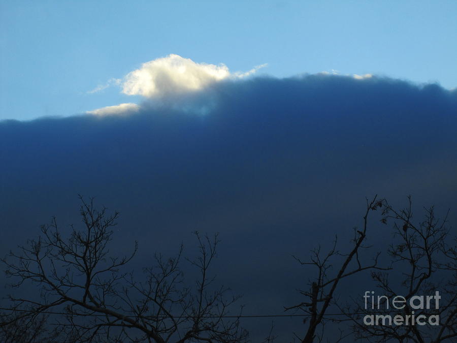 Blue Wall Clouds 2 Photograph by Tara  Shalton