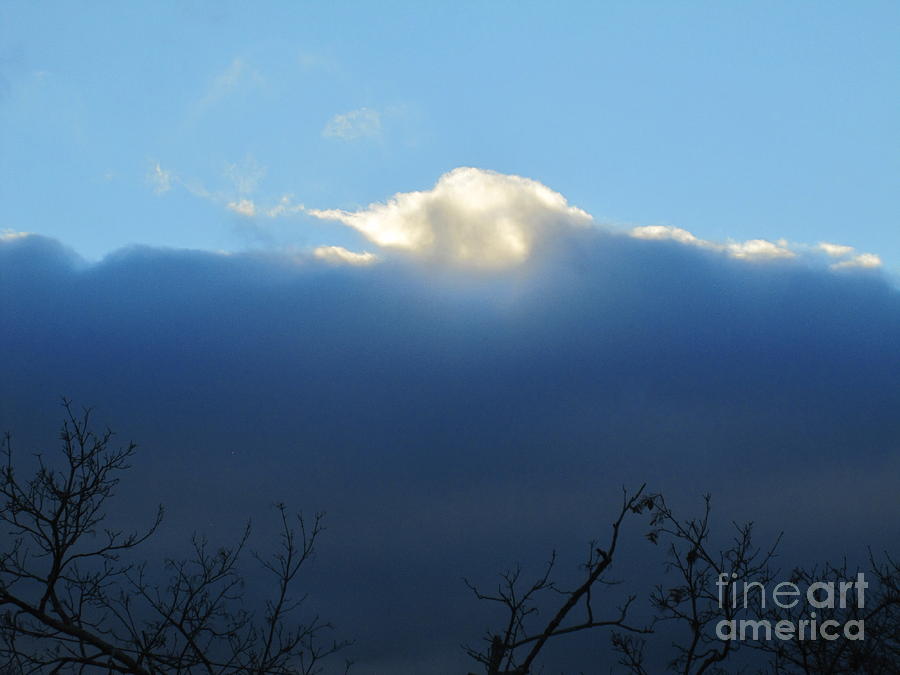 Blue Wall Clouds 3 Photograph by Tara  Shalton