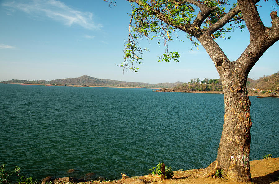 Blue Water Of Massanjore Dam Photograph by Tapasbiswasphotography