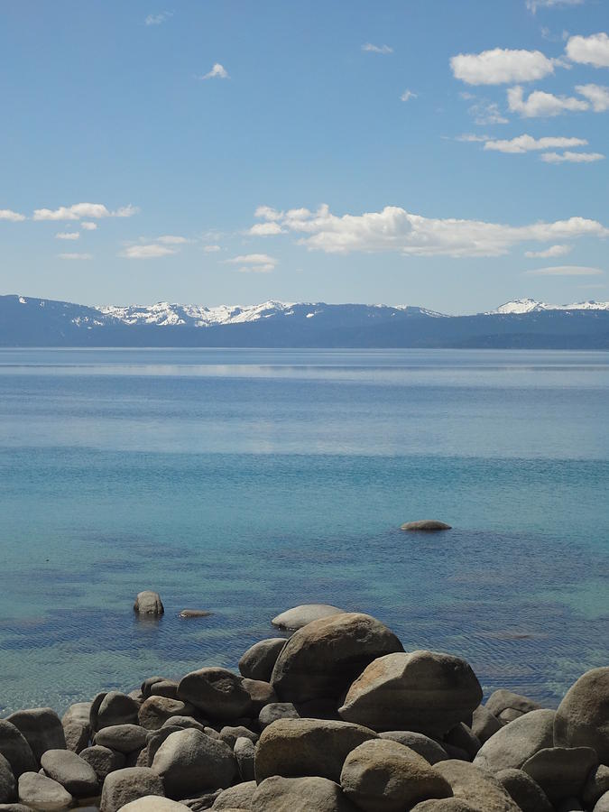 Blue Waters of Lake Tahoe Photograph by Kristina Lammers - Fine Art America