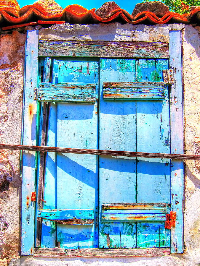 Blue Window Photograph by Andreas Thust